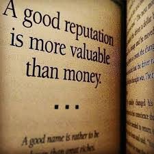 The Power of a Good&nbsp;Reputation